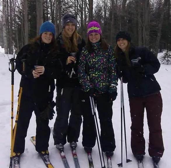 My friends and I at the First Annual Brew Ski Event