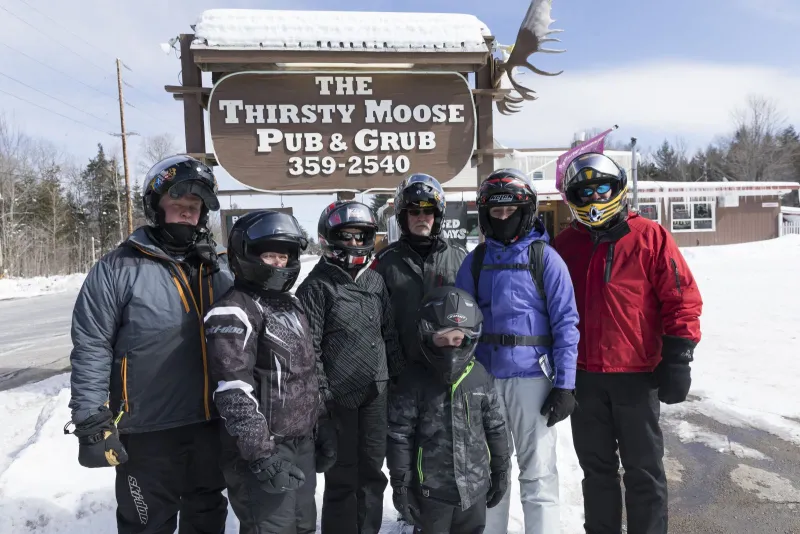 Try out The Thirsty Moose in Childwold for delicious food!