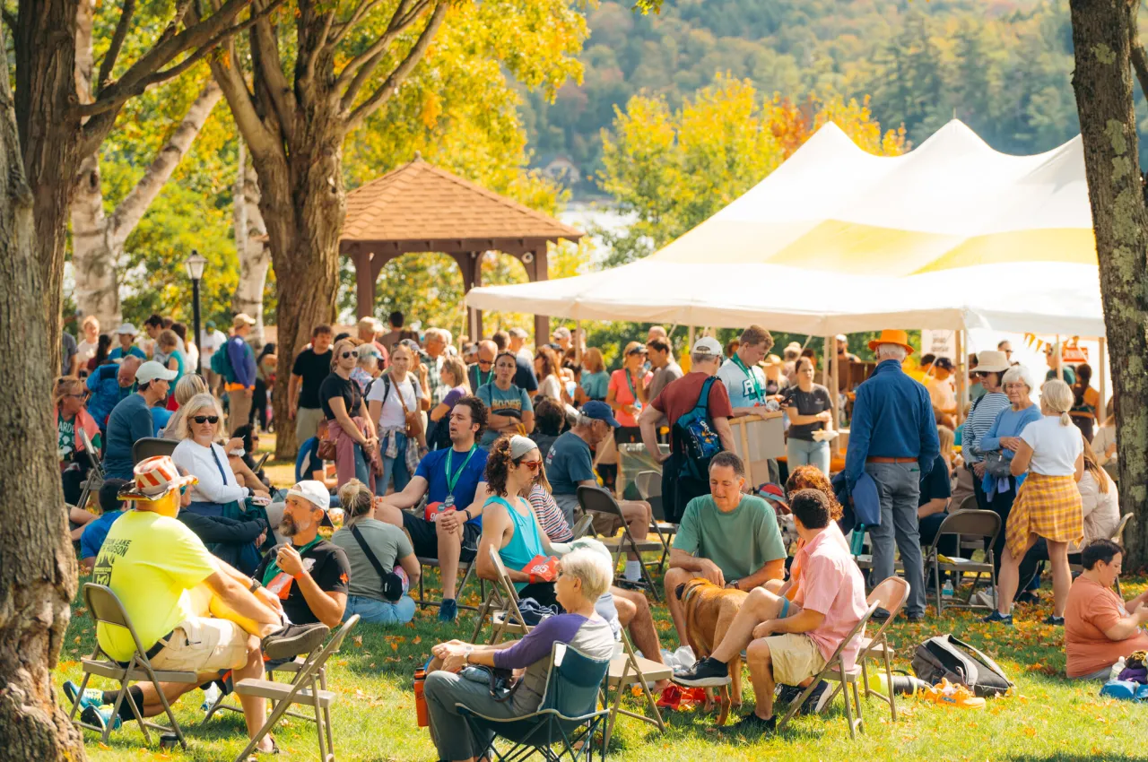 A fall event in the Adirondacks.