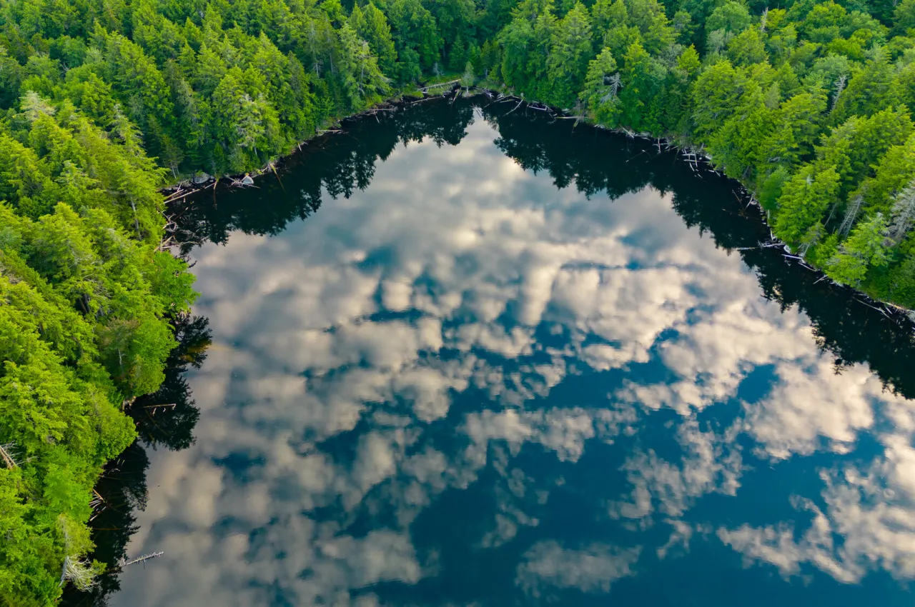 Spring in Tupper Lake.