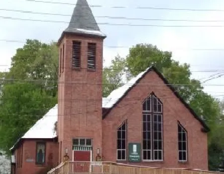 red brick church 