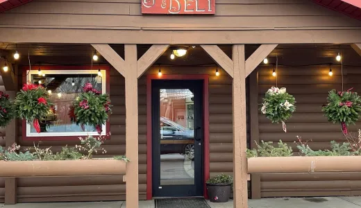Deli and Bakery Enterance at Larkin's Junction Depot
