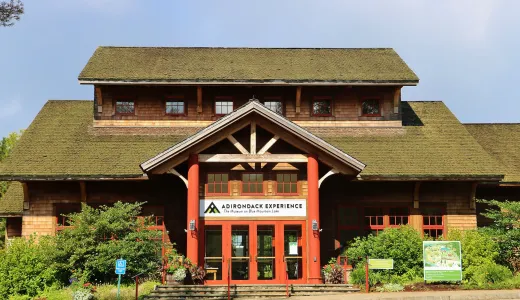 Front of museum 