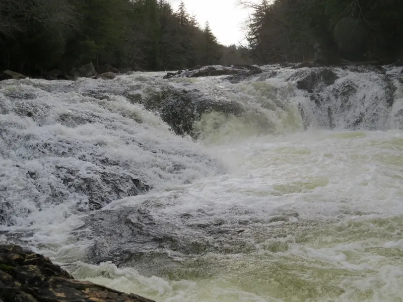 Lower Falls on the Raquette River