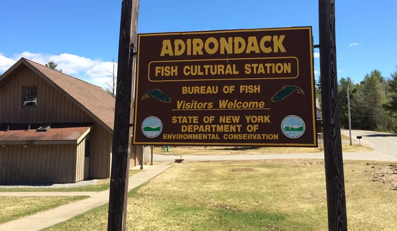 Adirondack Fish Hatchery, Lake Clear, NY