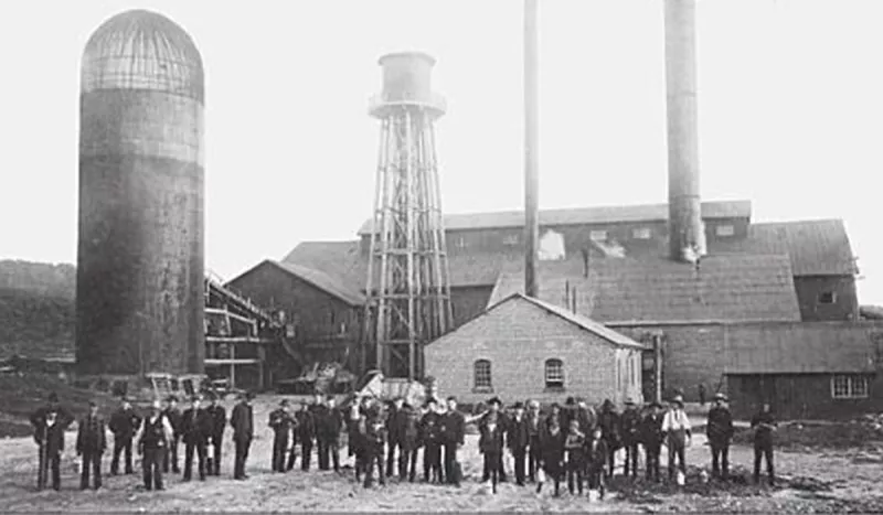 The Big Mill (Photo from Jon Kopp's historical library)