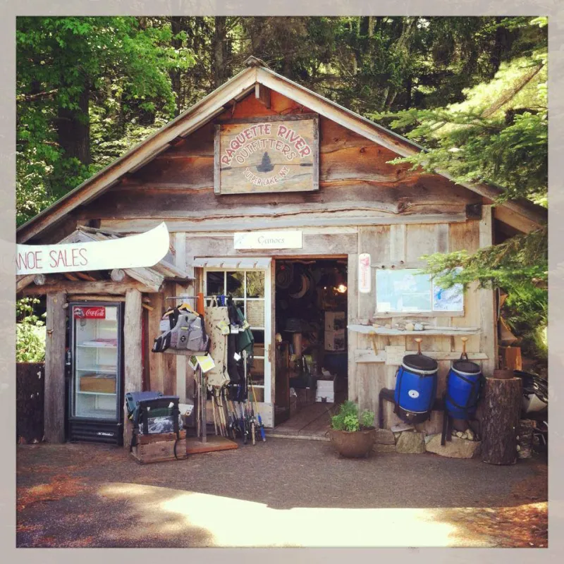 The Raquette River Outfitters shop located at 1754 State Route 30 in Tupper Lake