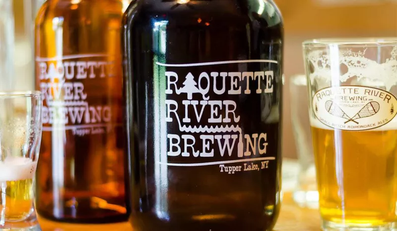 Raquette River Brewing Growlers & Ales (Raquette River Brewing image)