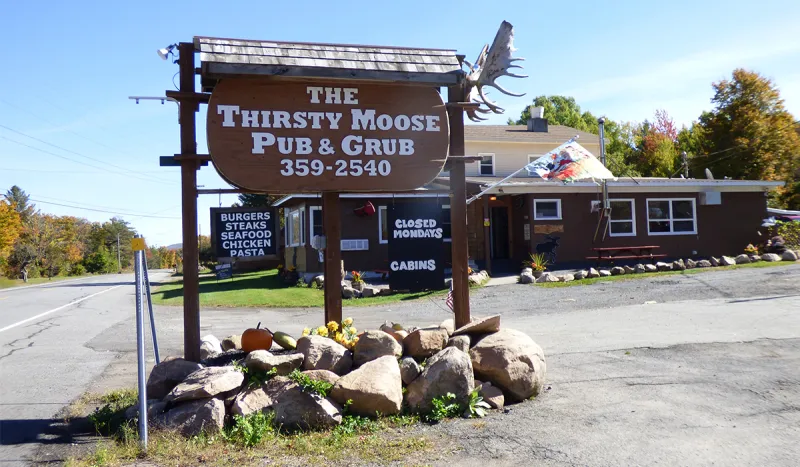 The Thirsty Moose Pub & Grub in Childwold, NY
