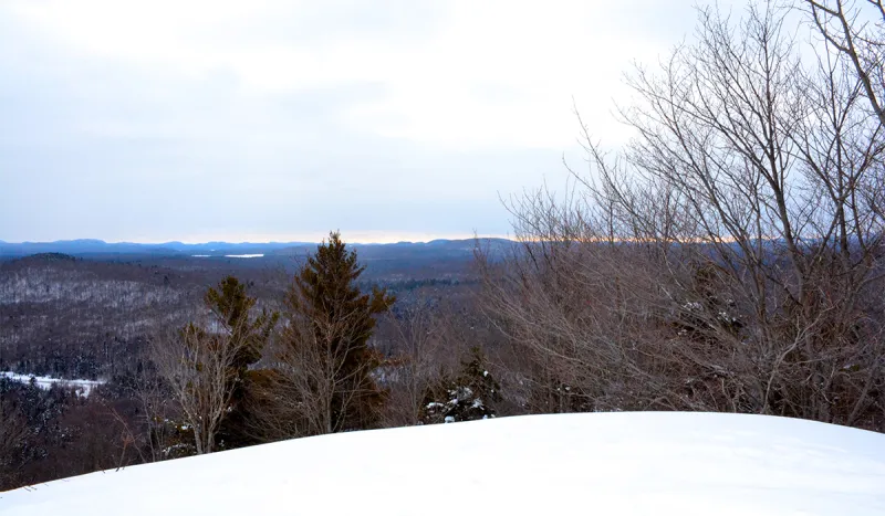 Winter summit of Goodman Mountain. Photo courtesy of Noelle Short