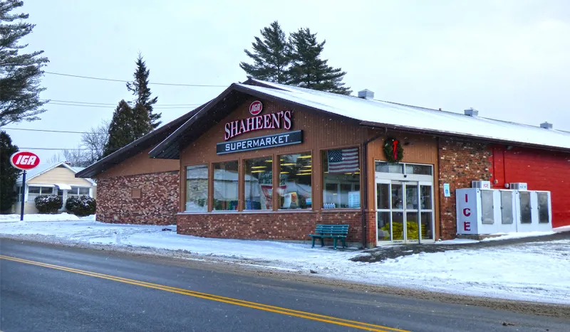Shaheen's IGA - Our hometown grocer located at 252 Park Street in Tupper Lake, NY.