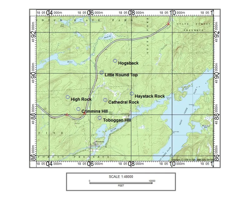 USGS locator map