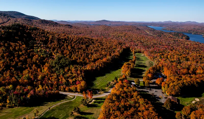 Enjoy a round or two this fall at the Tupper Lake Golf Club.
