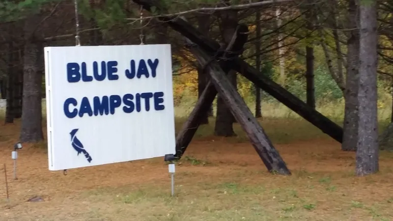 Blue Jay Campsite now I can head home!