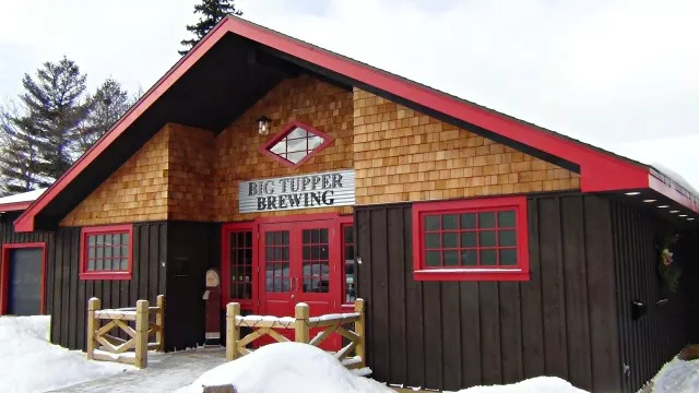 Big Tupper Brewing has an expansive space in a previous pub.