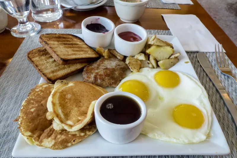 Amado's breakfast won't leave you hungry!