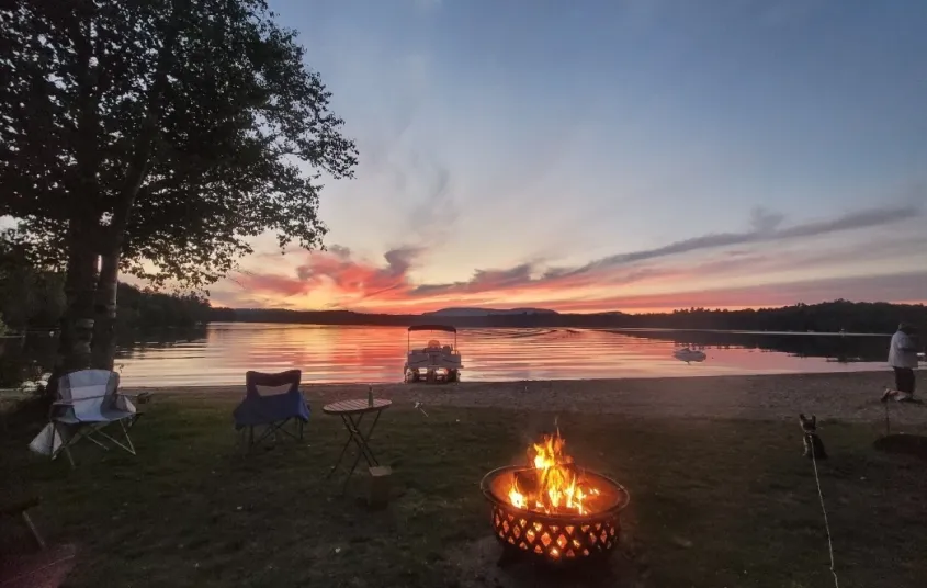 Little Wolf Beach Campground Tupper Lake