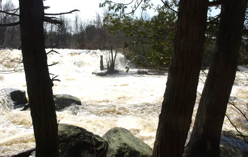 Part of the Cranberry Lake Waterfall Tour.