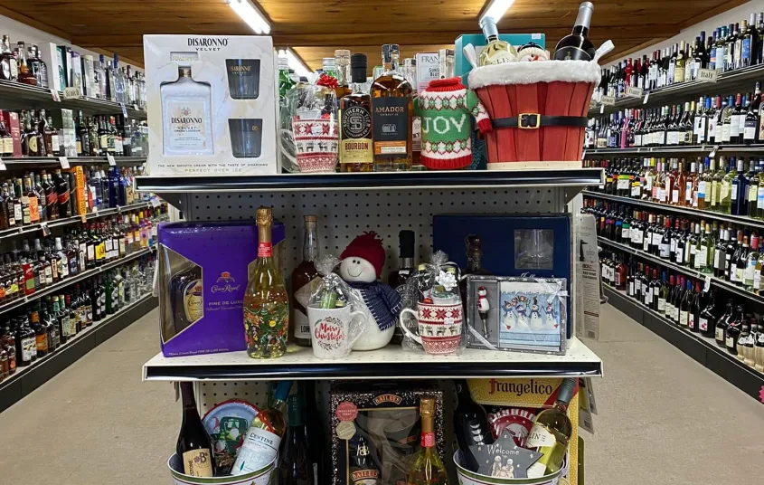 Liquor store in Tupper Lake