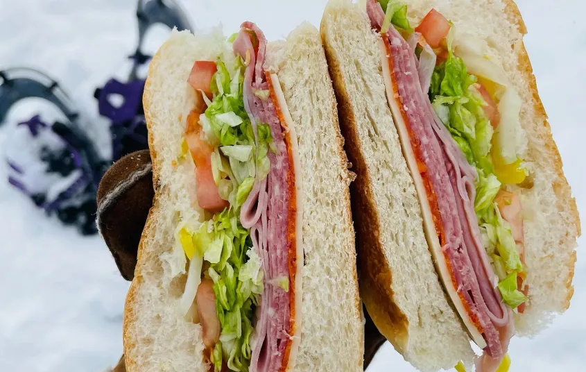 Sandwich at Larkin Junction Depot