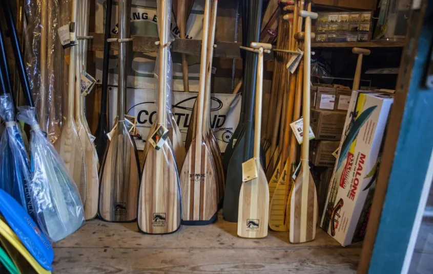 Canoe Paddles of every size.