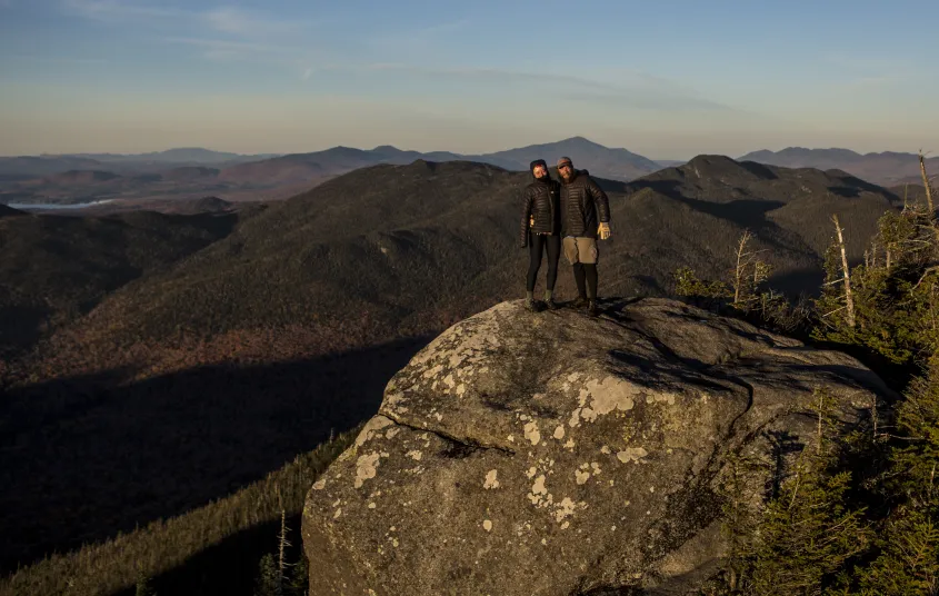 Sunset on Seymour Mountain.