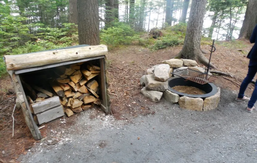 Attendants will keep the wood bin stocked.