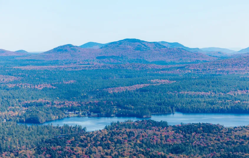 View from St Regis in the fall