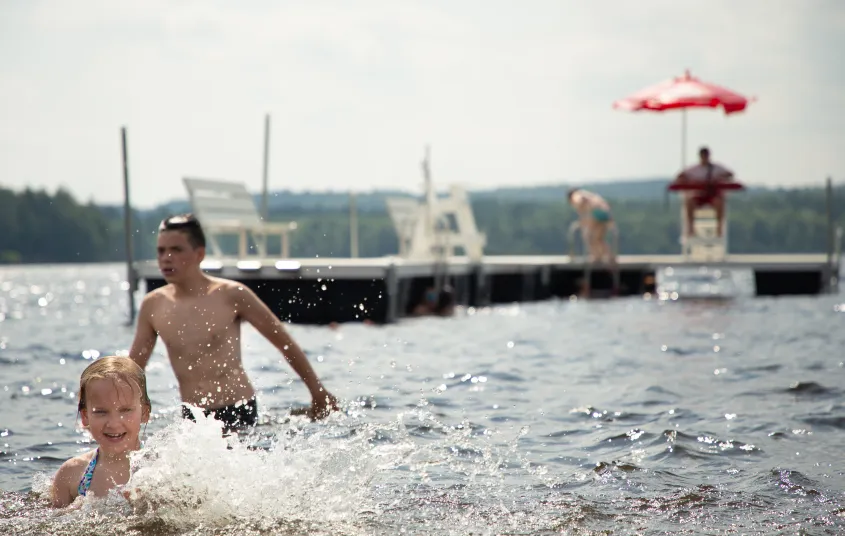 Swimming pier