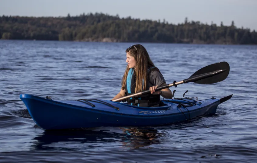Paddling from Long Lake to Tupper Lake is a lovely trip.