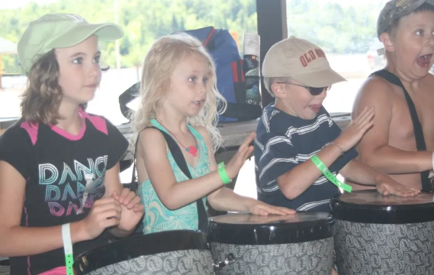 Little Wolf Park offers group activities for children.