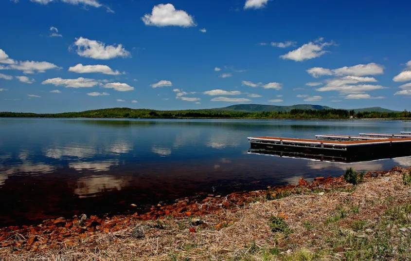 The always scenic Raquette Pond