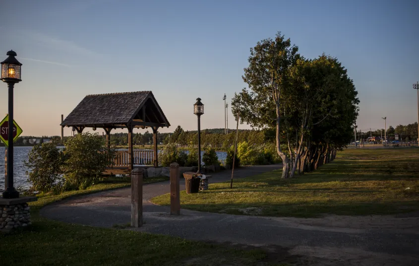 Enjoy an evening fishing under the glow of the sunset.