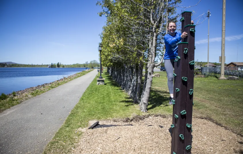 Experience a bit of Tupper Lake's logging heritage.