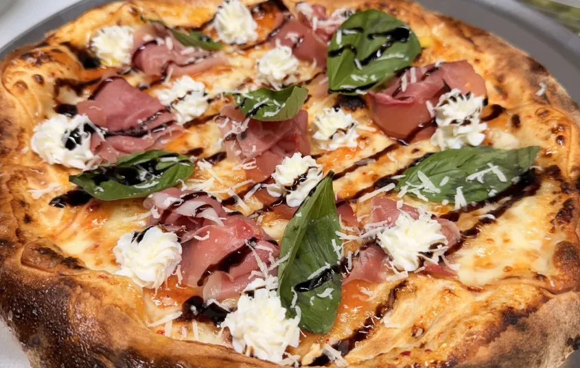 Sweet Heat pizza