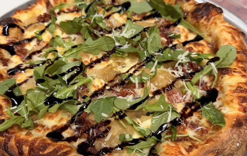 Fig and Pig pizza
