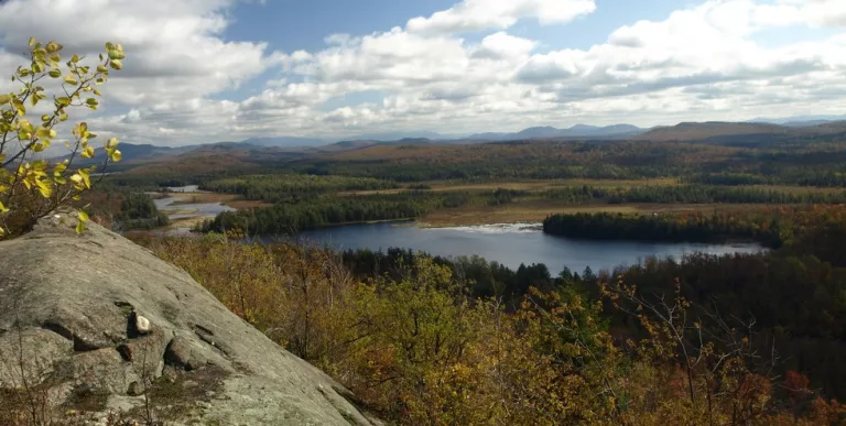 Great place to view the fall colors at Little Lows Ridge.