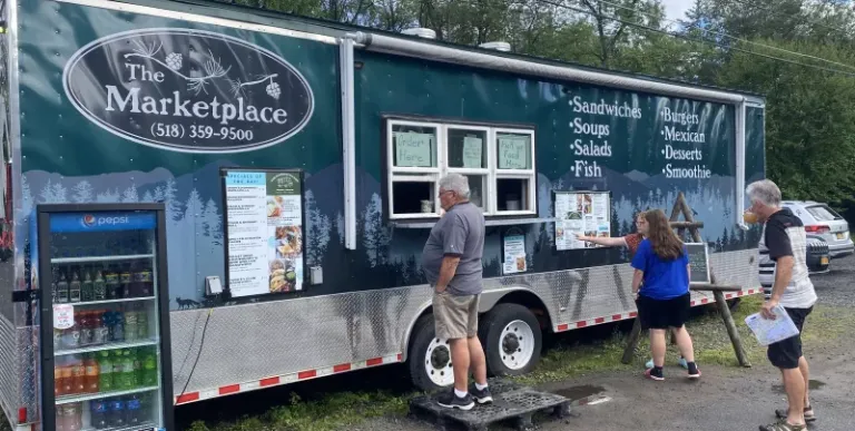 Exterior of the Marketplace food truck