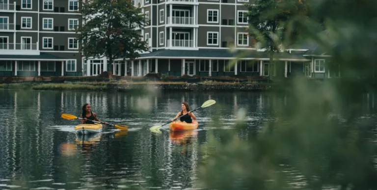 Kayak right in front of your hotel at Voco