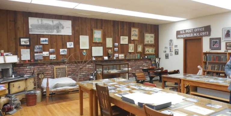 Long table and display cases