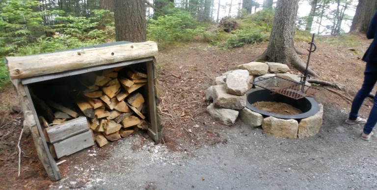 Attendants will keep the wood bin stocked.