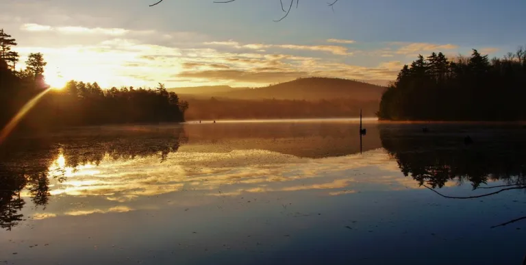 Dead Creek Flow at sunset