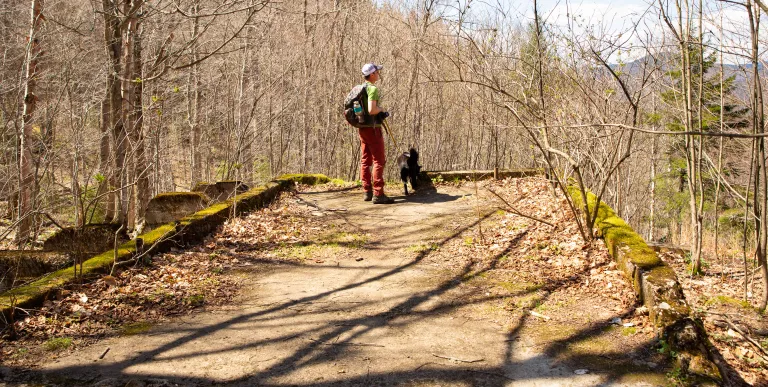 Many interesting artifacts of the past along the trail.