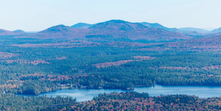 View from St Regis in the fall
