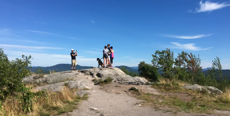 Coney is a good climb for children.