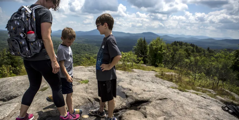 Be sure to look for the surveying medallion