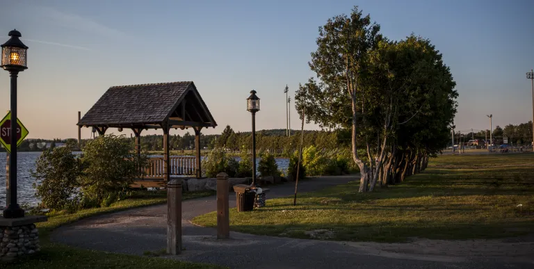 Enjoy an evening fishing under the glow of the sunset.