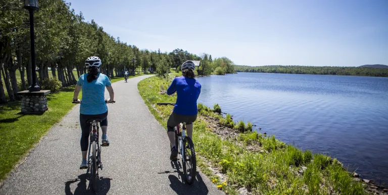 A great place for scenic biking.