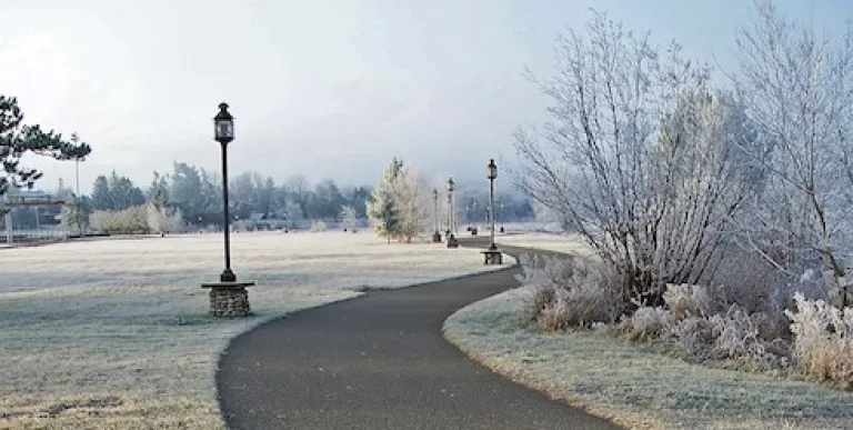 Take a scenic stroll along the Waterfront Walkway.