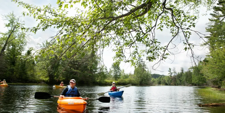A full day of paddling with this Raquette River trek.